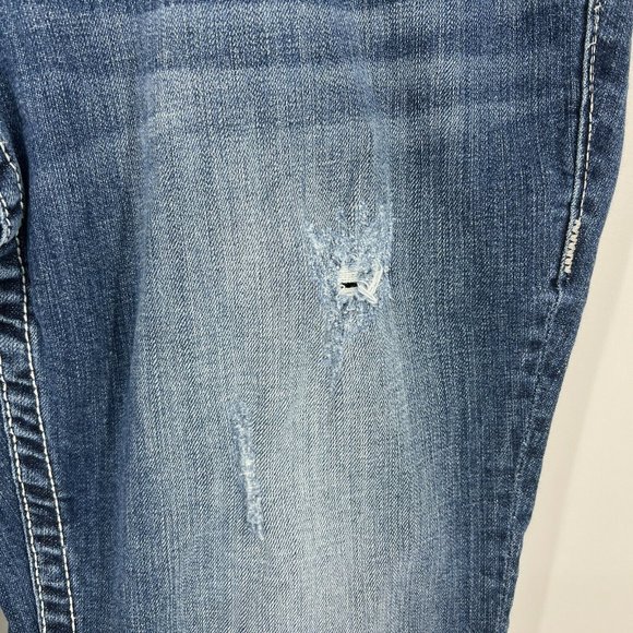 Vigoss Capri Jeans Women's Plus 18 X 21 Chelsea Stretch Denim Mid-rise Casual - Picture 3 of 12